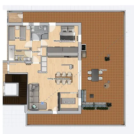 Penthouse Liberty Attico Bibione